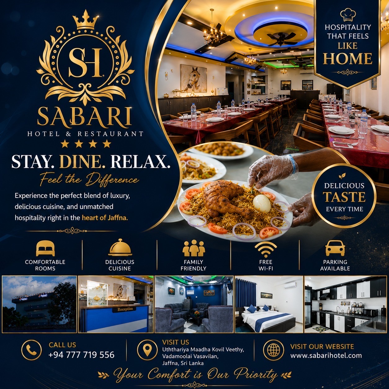 SABARI HOTEL AND RESTAURANT 