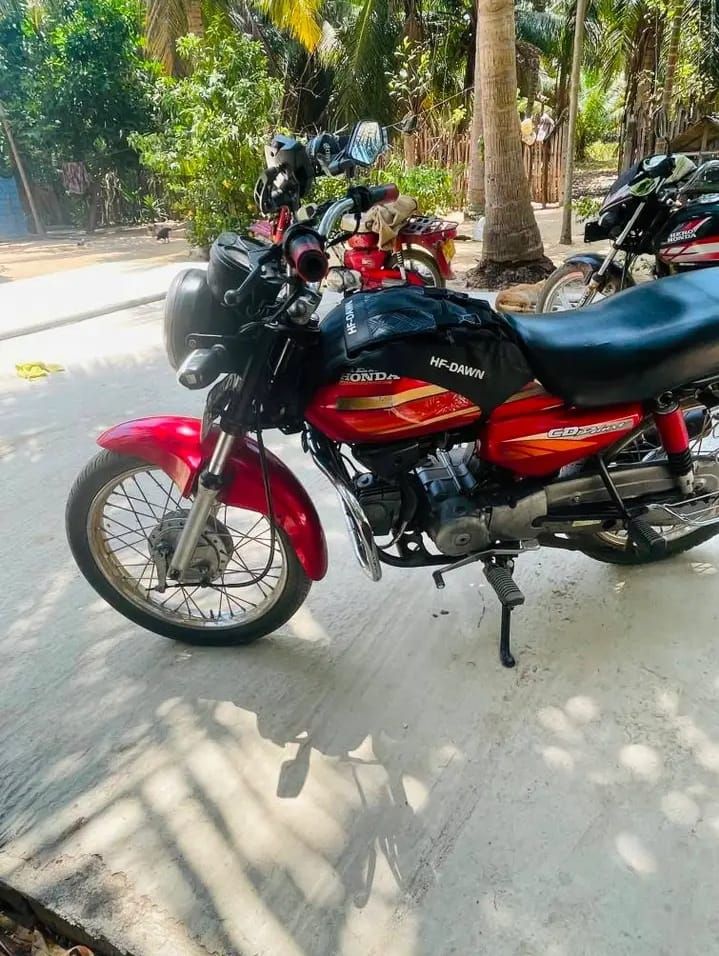 HF down bike