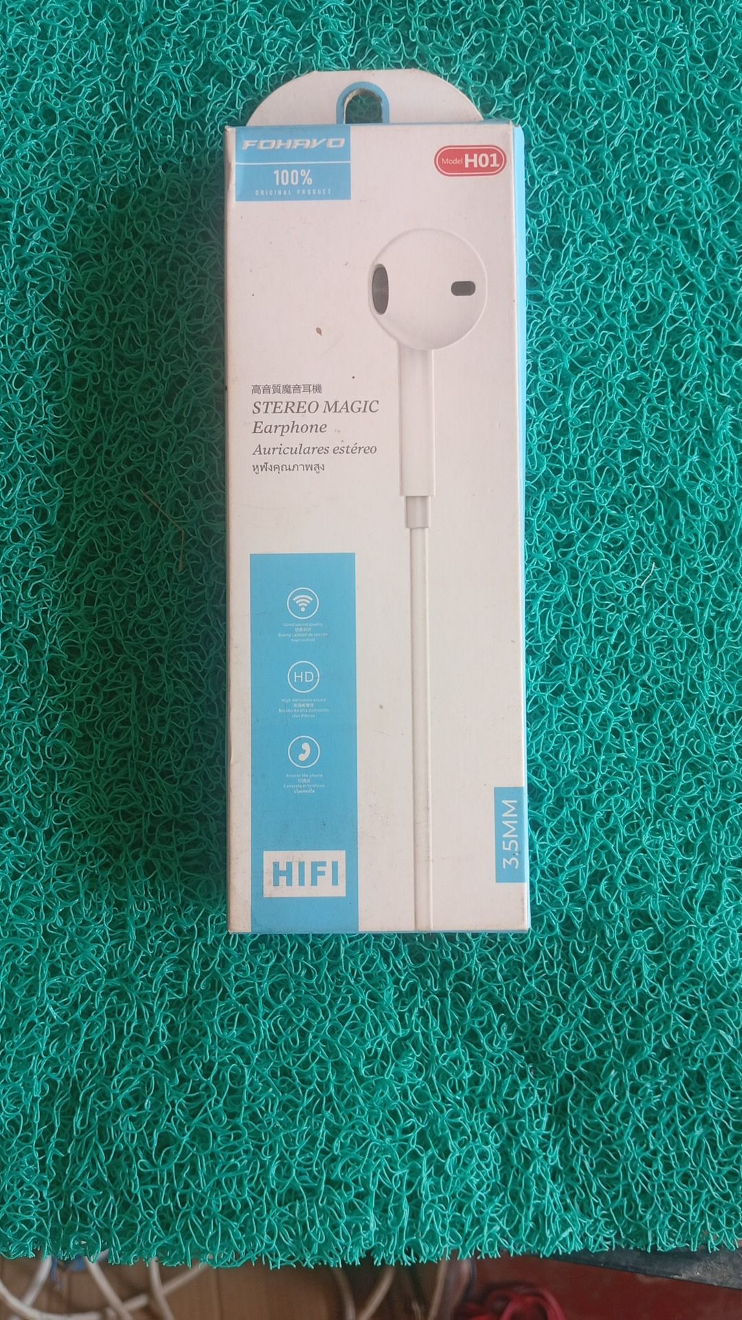 Stereo magic earphone