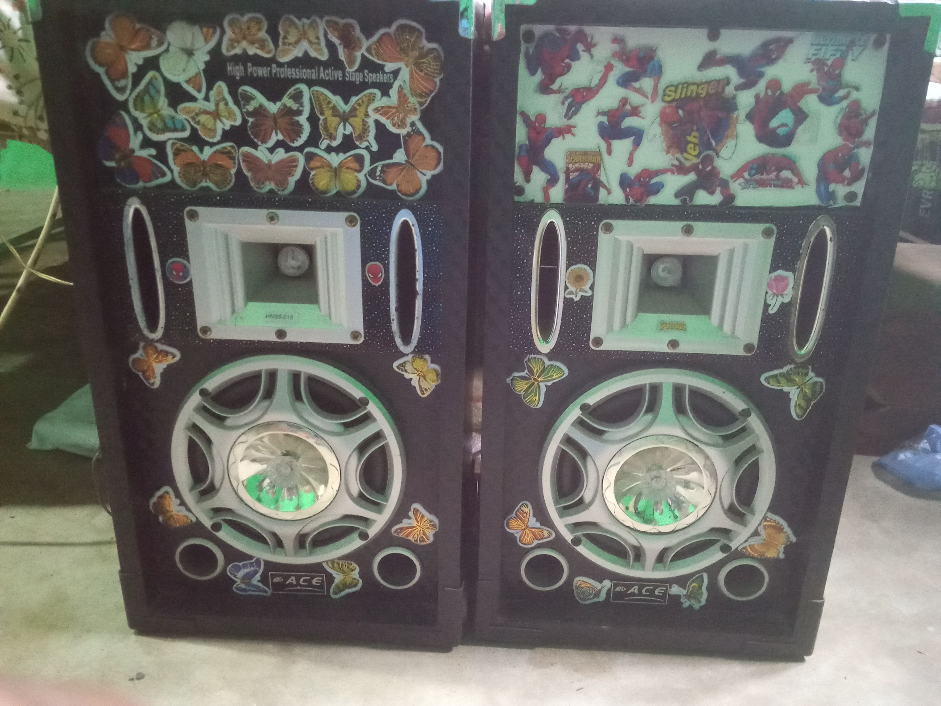 Karoke amplifier set