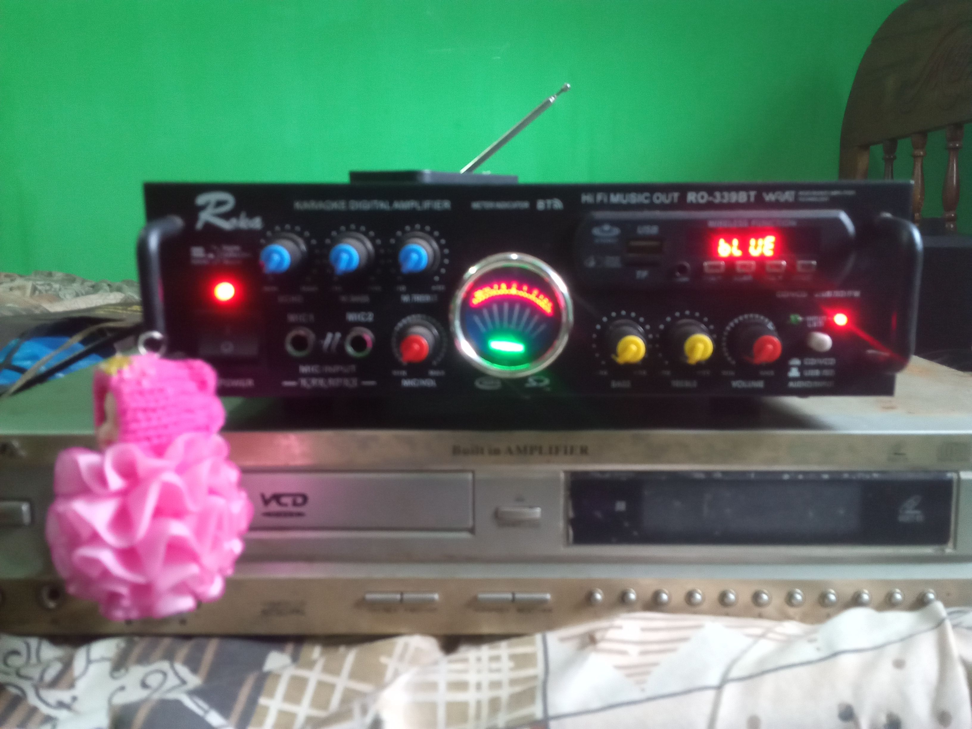 Karoke amplifier set